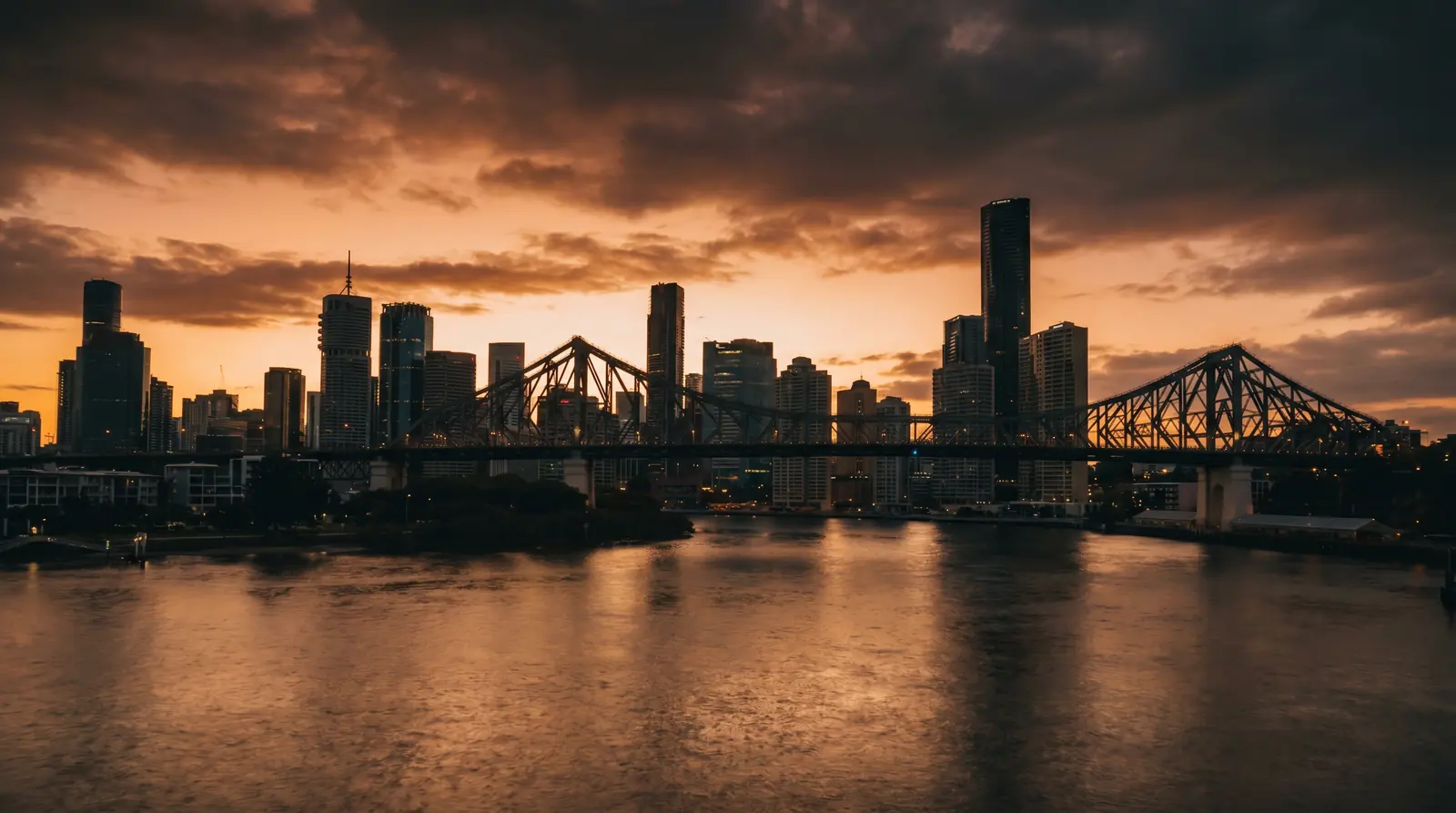 Brisbane, QLD at dusk — equipment and asset finance for Brisbane businesses