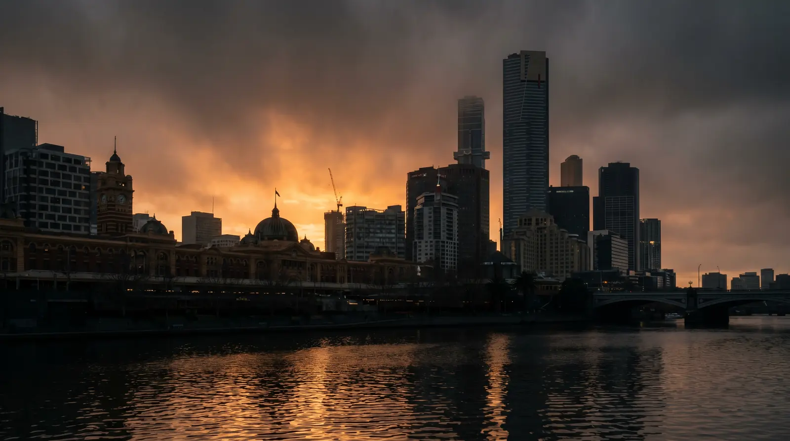 Melbourne, VIC at dusk — equipment and asset finance for Melbourne businesses