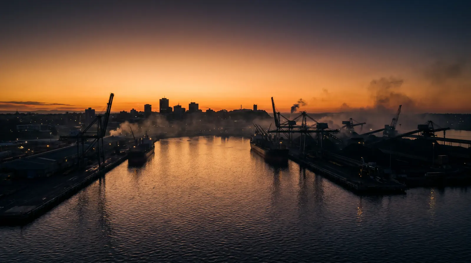 Newcastle, NSW at dusk — equipment and asset finance for Newcastle businesses